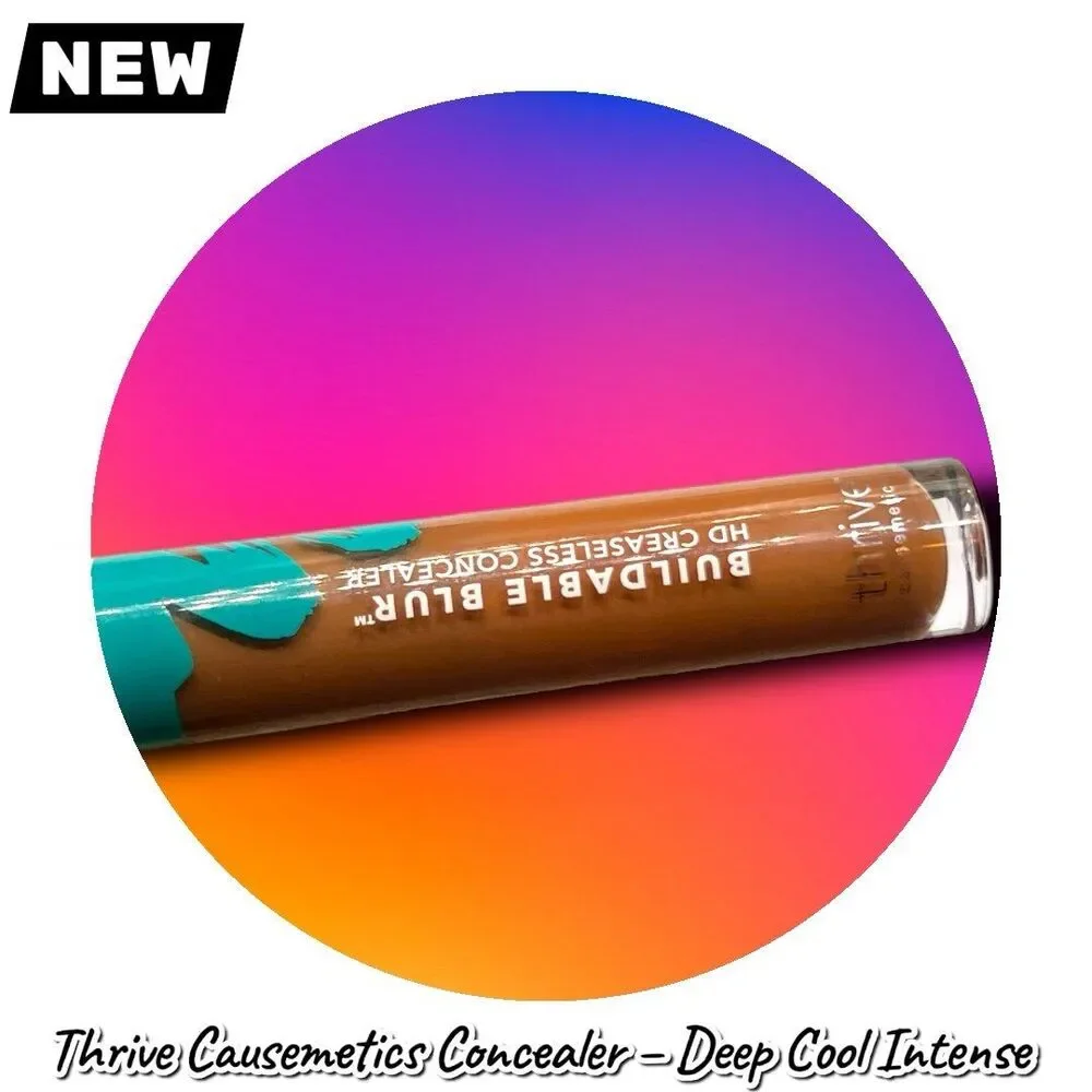 New Without Box – Thrive Causemetics Buildable BlurHD Creaseless Concealer (Shad